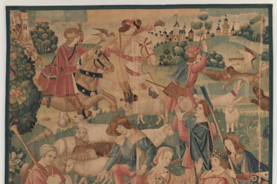 design probably French 16th Century, Paris; woven in southern Netherlands or Paris in an undetermine workshop