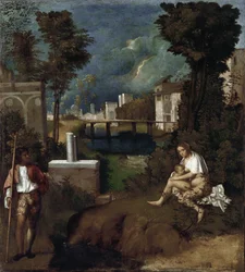 Der Sturm (Detail)