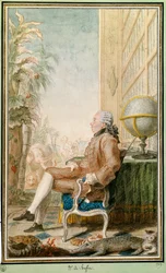 Porträt von Georges-Louis Leclerc, Graf von Buffon, Naturforscher