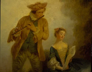 Drei Töchter des Komponisten Joseph-Nicolas-Pancrace Royer spielen Musik des Balletts Zaide