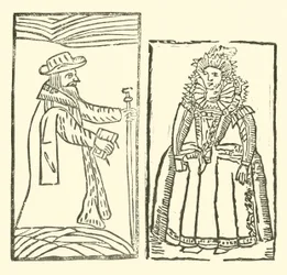 Illustration für The Roxburghe Ballads (Holzschnitt)