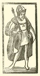 Illustration für The Roxburghe Ballads (Holzschnitt)