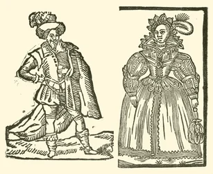 Illustration für The Roxburghe Ballads (Holzschnitt)