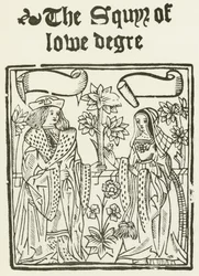 Der Knappe von niedrigerem Rang