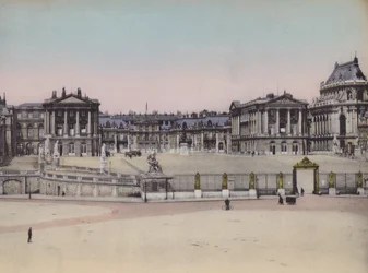 Fassade des Schlosses (Farbfoto)