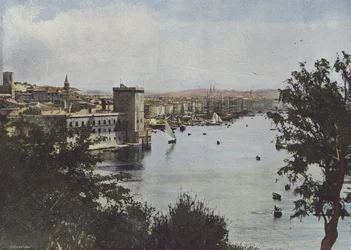 Marseille, Vieux Port (Farbfoto)