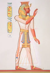 Porträt von Ramses III. aus 