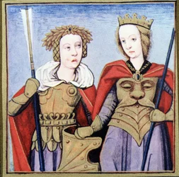 Orithia und Antiopus, Königinnen der Amazonen nach 