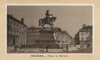 Orleans: Place du Martroi