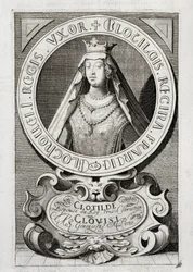 Porträt von Königin Clotilde