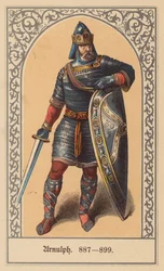Arnulf von Kärnten, König von Ostfranken und Heiliger Römischer Kaiser