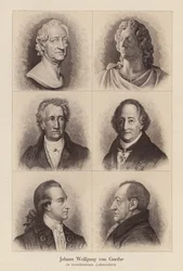 Johann Wolfgang von Goethe, deutscher Dichter und Dramatiker