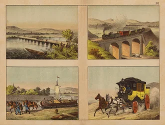 Transport (Farblithografie)