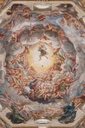 Die Himmelfahrt der Jungfrau Maria (Detail)