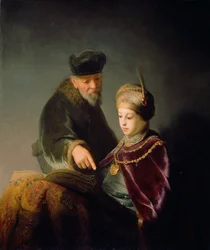 Ein junger Gelehrter und sein Tutor, ca. 1629-30