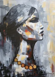 Frau "Schatten der Weisheit" Original