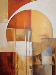 Abstrakte Zeichnung: Kreisformen