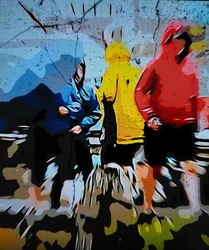 Joggen Stadt