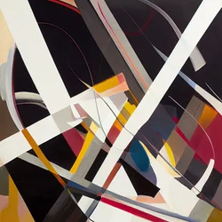 Abstrakter Farbspritzer Kreatives Design