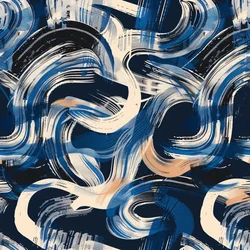 Lebendige abstrakte Pinselstriche, abstraktes Texturdesign