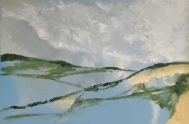 Hügel am Himmel