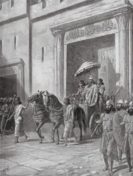 Die Anerkennung von Esarhaddon als König in Ninive