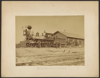 Wyoming Station Lokomotive 23 auf Hauptstrecke [Wyoming]