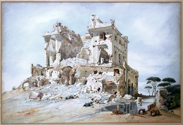 Phase der Eroberung des Schiffes. Römische Republik