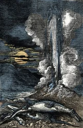 Ausbruch von venösen Thermalquellen in der Trias-Zeit