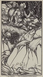 Illustration für The Essays of Elia von Charles Lamb (Lithografie)