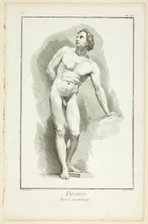 Entwurf: Akademische Figur, aus der Encyclopédie