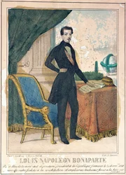 Louis-Napoleon Bonaparte (1808-73), zukünftiger Napoleon III, ca. 1849