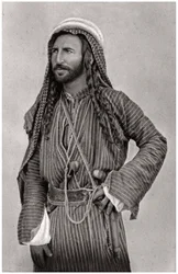 Ein Beduine der Wüste, Irak, 1925