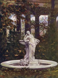 Ein schöner Brunnen in Berlin