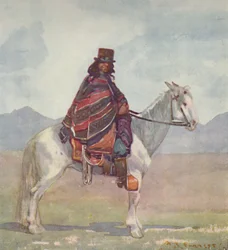 Ein Araukanischer Indianer, 1916