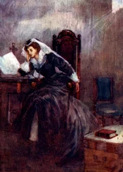 Neunzehn Jahre lang wurde diese arme Königin im Gefängnis gehalten, 16. Jahrhundert, 1905