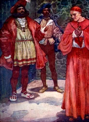 Heinrich schickte Wolsey vom Hof, ca. 1529, 1905