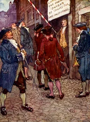 Richards Laden wurde bald zur Mode, 1750er, 1905