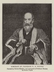 Porträt von Professor T. G. Bonney