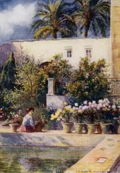 Sevilla, Gärten des Alcazar
