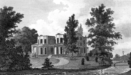 Lord Nelsons Villa in Merton, 19. Jahrhundert