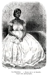 Une Mamaluca, Brasilien, 19. Jahrhundert