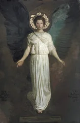 Eine geflügelte Figur, 1904-11