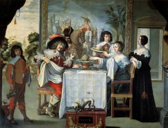 Die fünf Sinne: der Geschmack (Detail)