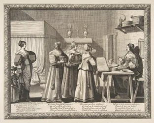 Geschenke an die Braut, ca. 1633