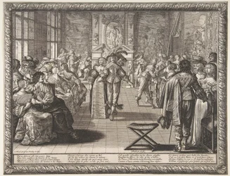 Der Ball, ca. 1634