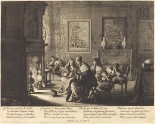 Die törichten Jungfrauen schlafen