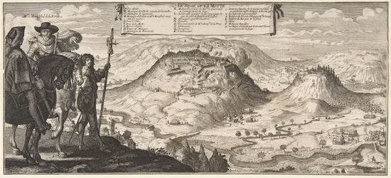 Die Belagerung von La Motte, in Lothringen, 1636-38