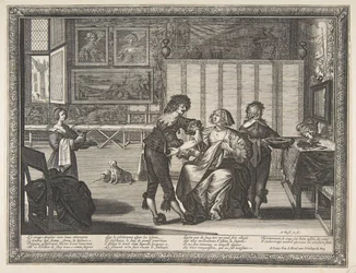 Der Chirurg La Saignée, 1632