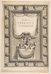 Titelseite: Komödien von Terence Publii Terentii Comoediae, 1642